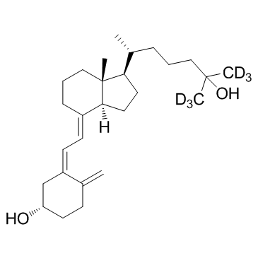 骨化二醇-D6结构式