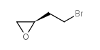 (R)-4-溴-1,2-环氧基丁烷结构式