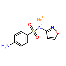 磺胺异唑钠结构式
