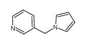 3-(1-吡咯基甲基)吡啶结构式