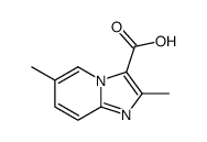 2,6-dimethylimidazo[1,2-a]pyridine-3-carboxylic acid(SALTDATA: FREE) Structure