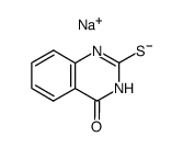 2-mercapto-4-quinazolone sodium salt Structure