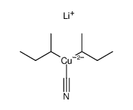 dilithium di(sec-butyl)cyanocuprate Structure