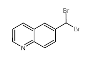 6-(二溴甲基)喹啉结构式