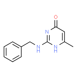 2-(benzylamino)-6-methylpyrimidin-4-ol Structure