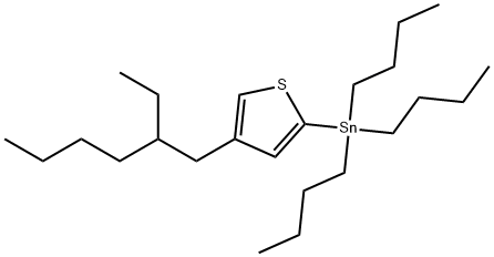 Tributyl-[4-(2-ethyl-hexyl)-thiophen-2-yl]-stannane Structure