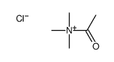 acetyl(trimethyl)azanium,chloride结构式