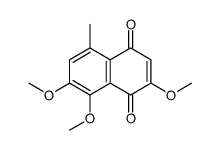 2,7,8-trimethoxy-5-methylnaphthalene-1,4-dione结构式