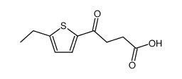 4-(5-ethyl-2-thienyl)-4-oxobutanoic acid Structure