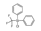 chloro-diphenyl-(trifluoromethyl)silane Structure