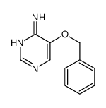 5-(苄氧基)嘧啶-4-胺结构式