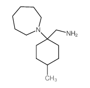 C-(1-Azepan-1-yl-4-methyl-cyclohexyl)-methylamine Structure