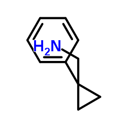 1-苯基环丙甲胺结构式