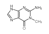 1-甲基鸟嘌呤结构式