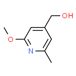 (2-甲氧基-6-甲基吡啶-4-基)甲醇结构式