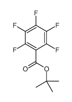 tert-butyl 2,3,4,5,6-pentafluorobenzoate Structure