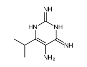 6-propan-2-ylpyrimidine-2,4,5-triamine Structure