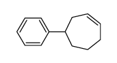 4-phenylcycloheptene Structure