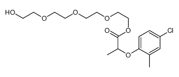 2-[2-[2-(2-hydroxyethoxy)ethoxy]ethoxy]ethyl 2-(4-chloro-2-methylphenoxy)propanoate结构式