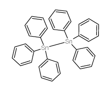 Hexaphenylditin Structure