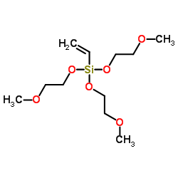 Vinyltris(2-methoxyethoxy)silane Structure