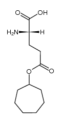 H-Glu(OChp)-OH结构式