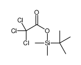 tert-butyldimethylsilyl trichloroacetate结构式