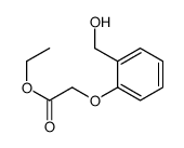 (2-羟基甲基苯氧基)-乙酸乙酯结构式