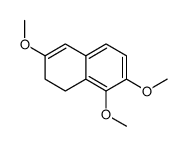 3,7,8-trimethoxy-1,2-dihydronaphthalene Structure