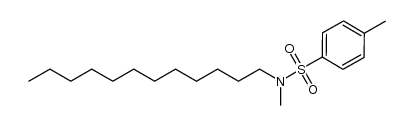 N-dodecyl-N-methyl-p-toluenesulfonamide Structure