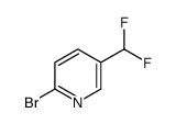 2-BROMO-5-(DIFLUOROMETHYL)PYRIDINE Structure