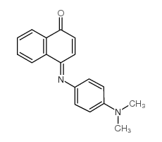 1(4H)-Naphthalenone,4-[[4-(dimethylamino)phenyl]imino]- Structure