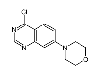 4-(4-氯喹唑啉-7-基)吗啉结构式