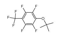 1-(tert-butoxy)-2,3,5,6-tetrafluoro-4-(trifluoromethyl)benzene Structure