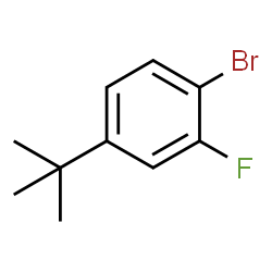 1-bromo-4-(tert-butyl)-2-fluorobenzene structure