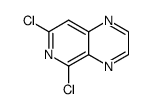 5,7-二氯吡啶并[3,4-b]吡嗪结构式