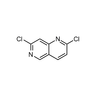 2,7-Dichloro-1,6-naphthyridine Structure