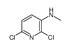 3-(N-Methylamino)-2,6-dichloropyridine structure