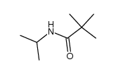 N-(isopropyl)tert-butylamide Structure