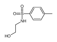 N-(2-Hydroxyethyl)-4-methylbenzenesulfonamide Structure