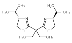 (4S,4′S)-(-)-2,2′-(3-戊烯基)双(4-异丙基噁唑啉)结构式