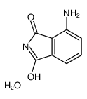 4-aminoisoindole-1,3-dione,hydrate结构式