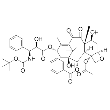 10-Oxo多西紫杉醇结构式