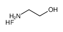 2-aminoethanol,hydrofluoride Structure