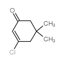 3-氯-5,5-二甲基环己-2-烯酮结构式