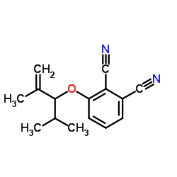 3-[(2,4-二甲基戊基)氧基]邻苯二腈结构式
