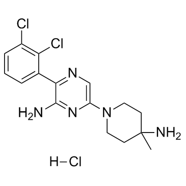 SHP-099盐酸盐结构式