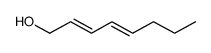 2,4-octadien-1-ol Structure
