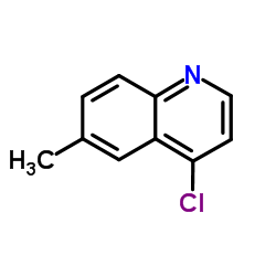 4-氯-6-甲基喹啉结构式