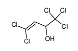 1,1,1,4,4-pentachloro-but-3-en-2-ol Structure